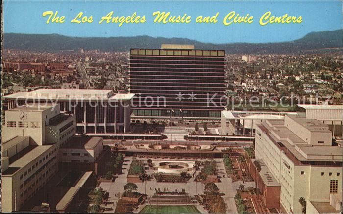Los Angeles California Music and Civic Center