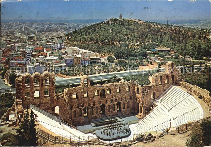 Athens Athen Theater von Herodes Atticus