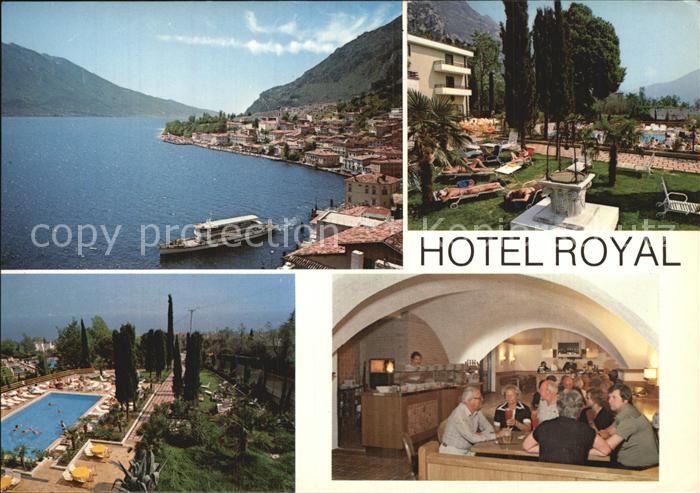 Limone sul Garda Hotel Royal Gastraum Swimmingpool