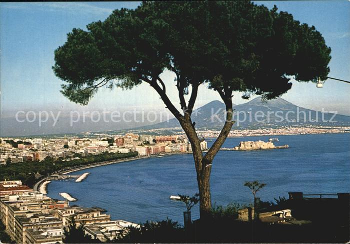 Napoli Neapel Panorama Vulkan Vesuv