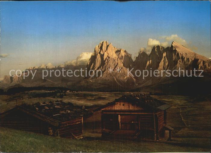 Seiser Alm Dolomiten Langkofel Dolomiten Alpe di Siusi Sassolungo Dolomiti