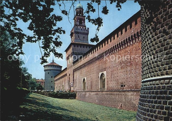 Milano Castello Sforzesco Sforza Schloss Geschichte