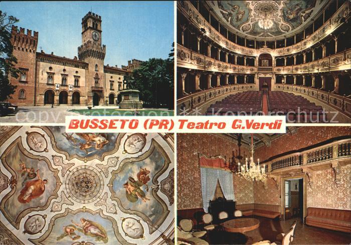 Busseto La Rocca Pallavicino Teatro Verdi Theater Fresken