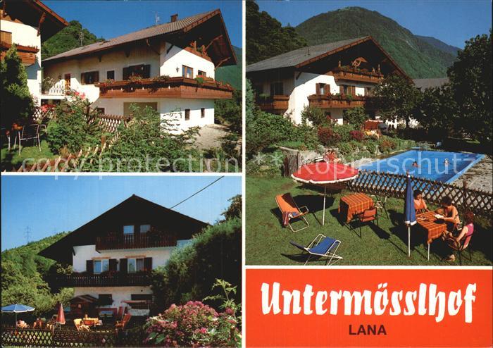 Lana Meran Untermoesslhof Ferienwohnungen Swimming Pool