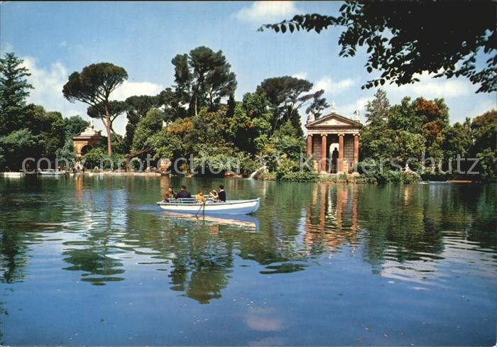 Roma Rom Tempietto d Esculapio a Villa Borghese