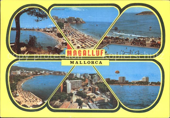 Magalluf Magaluf Mallorca Teilansichten Strand Swimming Pool Hotels