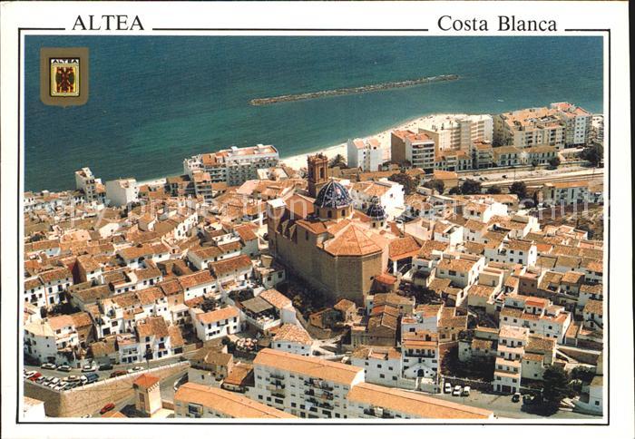Altea Panorama Costa Blanca veduta aerea