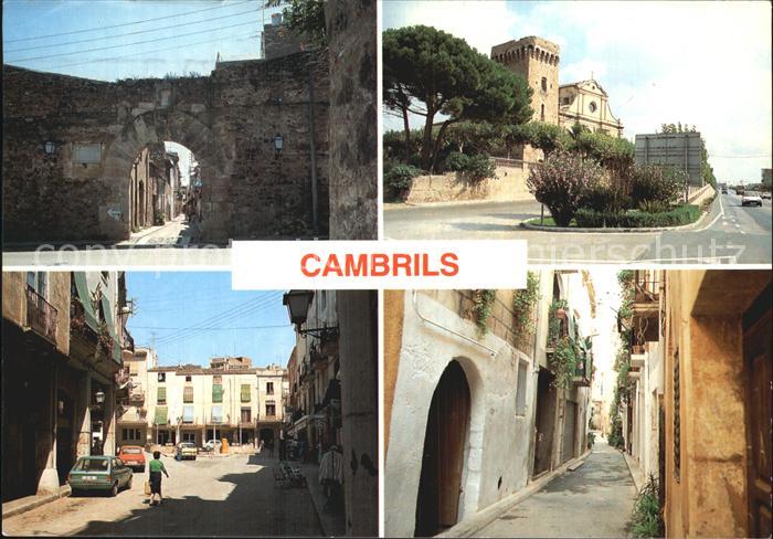 Cambrils Varios detalles de la ciudad