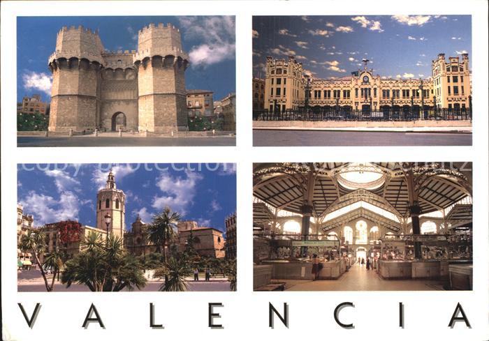 Valencia Valenciana Sehenswuerdigkeiten der Stadt
