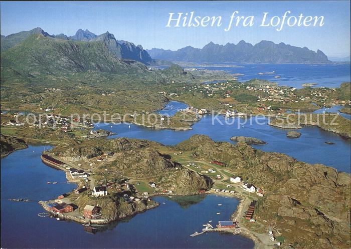 Lofoten Fliegeraufnahme