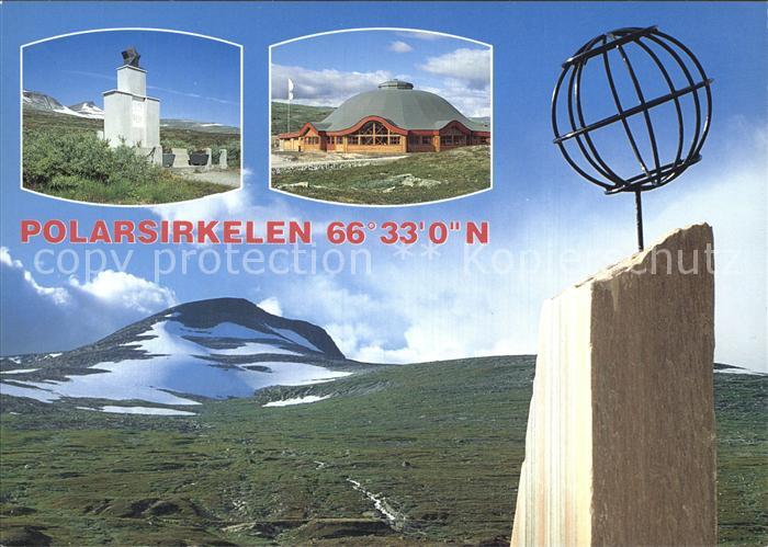 Saltfjellet  Polarsirkelen Arctic Circle Noerdlicher Polarkreis