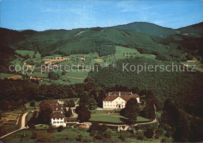 Schliengen Schloss Buergeln Fliegeraufnahme