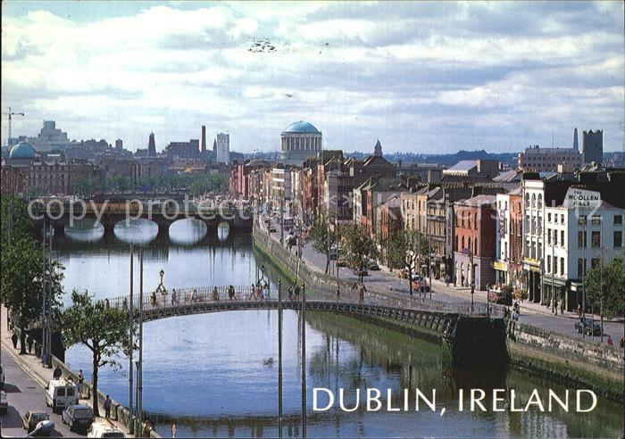 DUBLIN  Ireland Bridges River Liffey