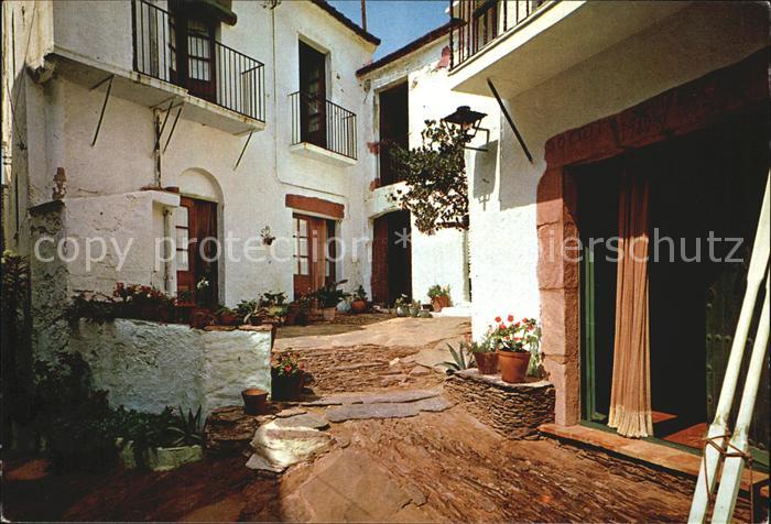 Cadaques Tipico rincon en sus callejuelas Gassenwinkel