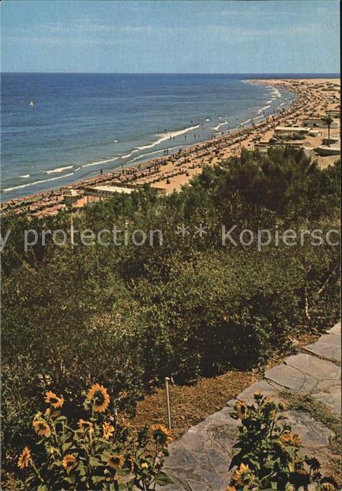 Playa del Ingles Panorama Blick zum Strand
