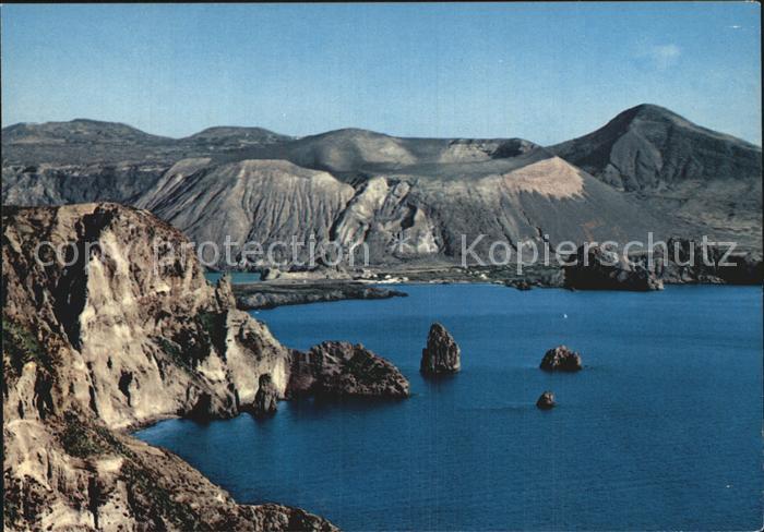 Lipari Isole Eolie I Faraglioni e Vulcano Kueste Vulkan