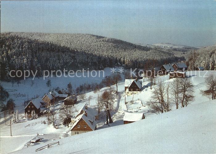 Rehefeld-Zaunhaus Winterpanorama