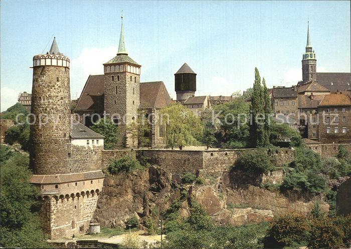 Bautzen Sachsen Alte Wasserkunst Technisches Denkmal Altstadt Turm Kirche