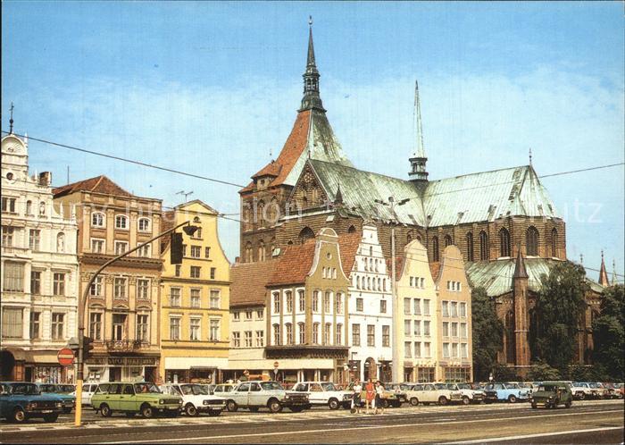 ROSTOCK CITY Ernst Thaelmann Platz Kirche