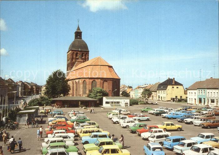Ribnitz-Damgarten Ostseebad Karl Marx Platz Kirche