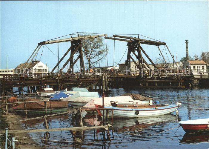 Greifswald Wiecker Klappbruecke Technisches Denkmal