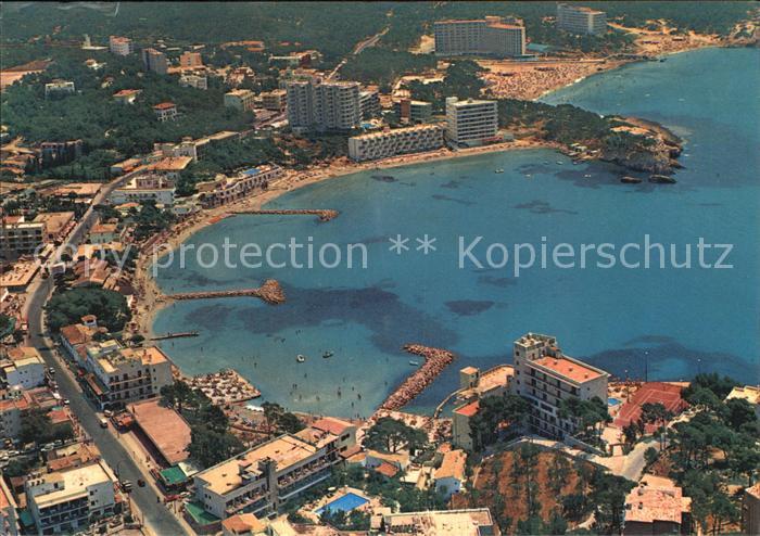 Paguera Mallorca Islas Baleares Fliegeraufnahme