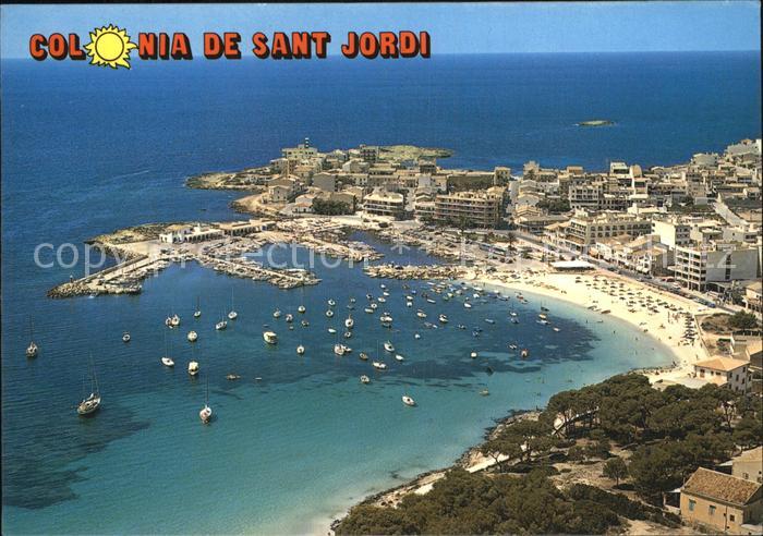 Colonia de Sant Jordi Fliegeraufnahme