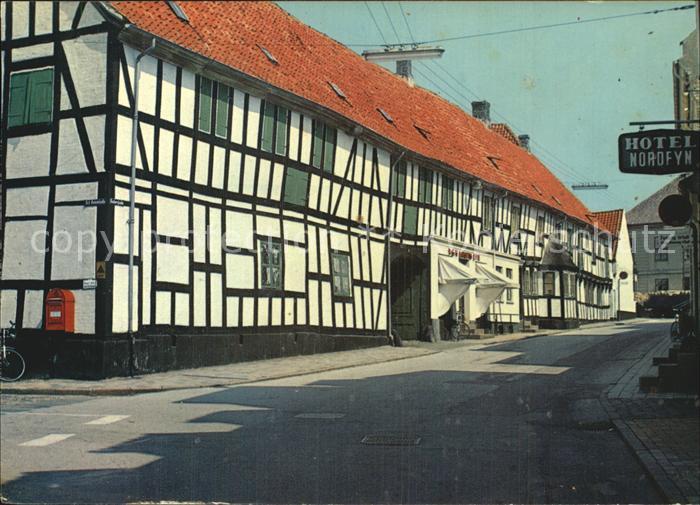 Bogense De gamle Kobmandsgaard Altes Kaufmannshaus Fachwerkhaus