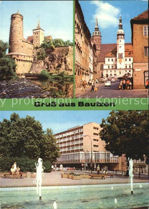 Bautzen Sachsen Alte Wasserkunst Innere Lauenstrasse HO Cafe Lubin