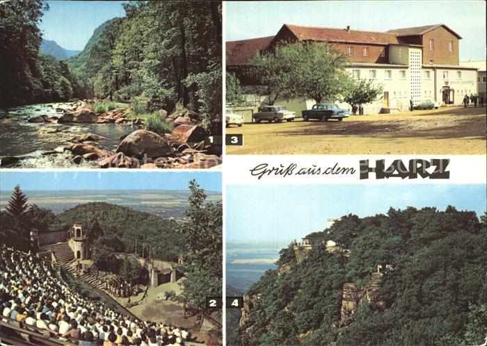 Thale Harz Bodetal Bergtheater Berghotel Rosstrappe Hexentanzplatz