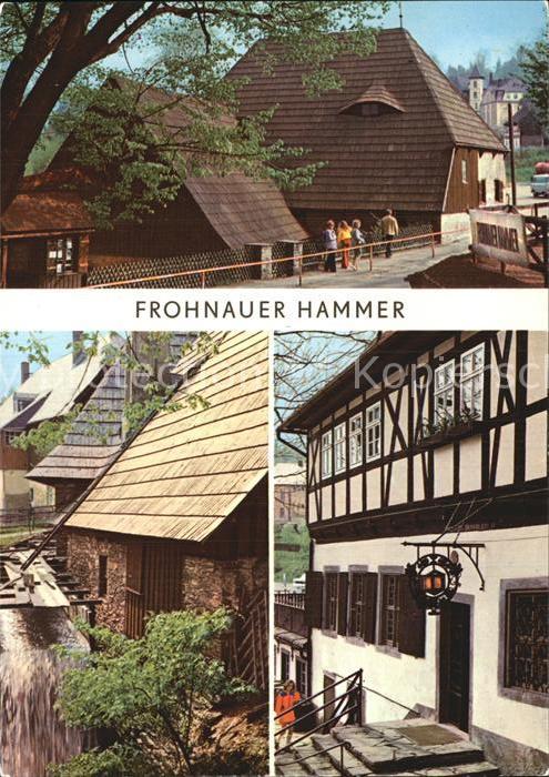 Frohnau Annaberg Frohnauer Hammer Hammerwerk mit Herrenhaus Museum Gaststaette