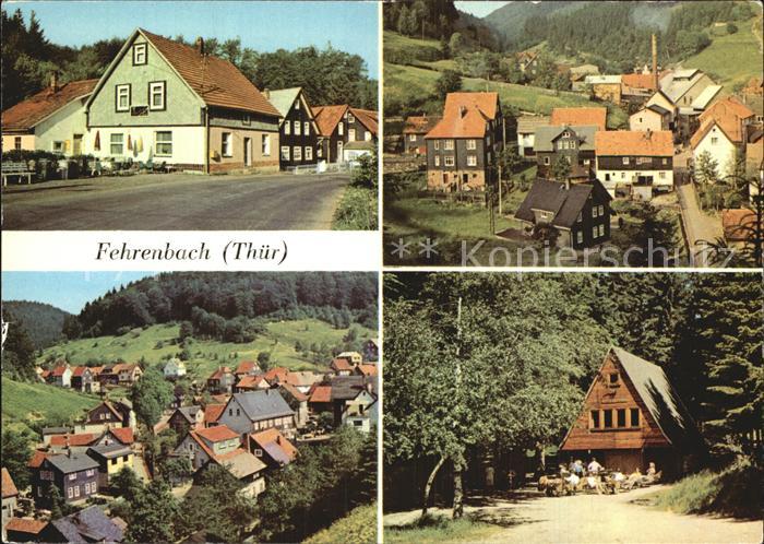 Fehrenbach Thueringer Wald HOG Rasthof Teilansichten Waldbaude Werraquelle
