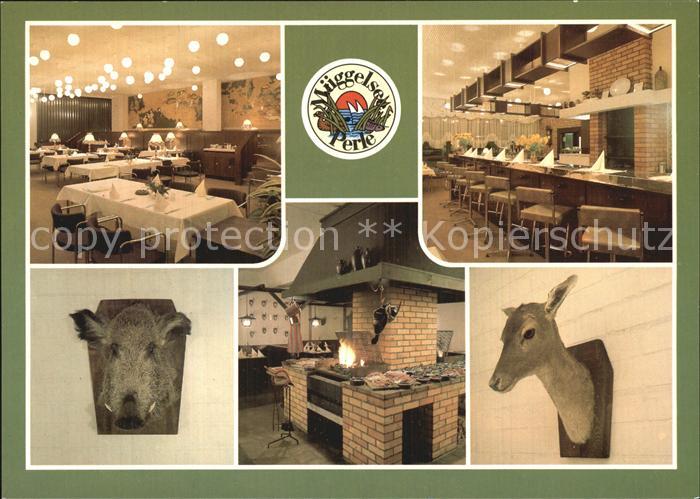 BERLIN CITY Konsum Gaststaettenkomplex Mueggelseeperle Jagdtrophaeen