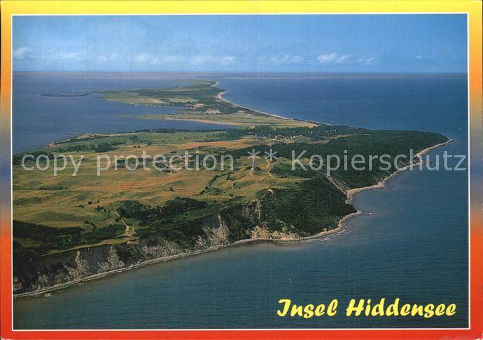 Dornbusch Hiddensee Fliegeraufnahme