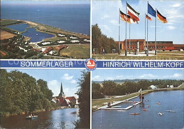 Otterndorf Niederelbe Sommerlager Hinrich Wilhelm Kopf Fahnen Badestelle Kanufah