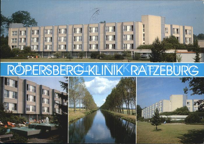 Ratzeburg Schleswig-Holstein Roepersberg Klinik Kanal
