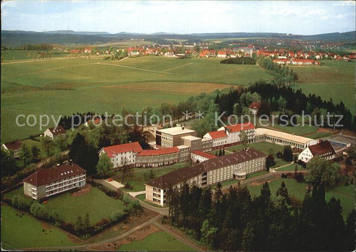 Zellerfeld Kurklinik am Hasenbach Fliegeraufnahme
