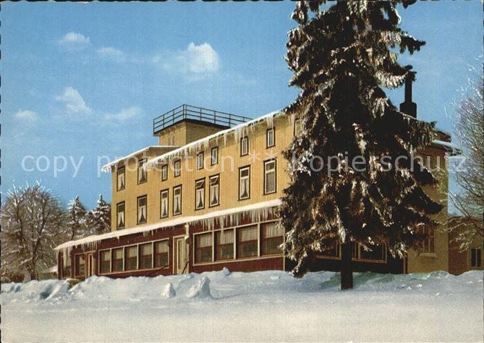 Wieda Berghotel Stoeberhai Winterpanorama