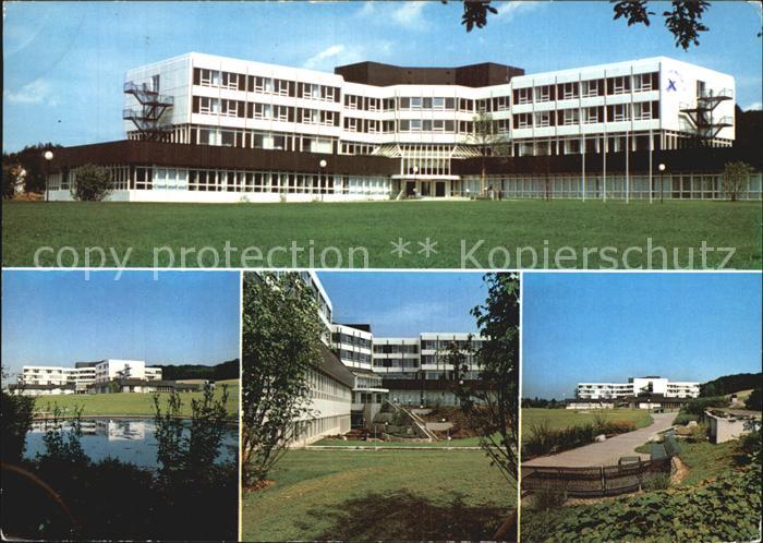 Bad Saeckingen Krankenhaus Park Teich