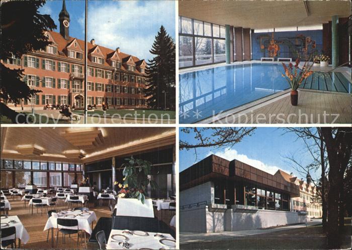 Bad Duerrheim Kurklinik Sonnenbuehl Speisesaal Hallenbad