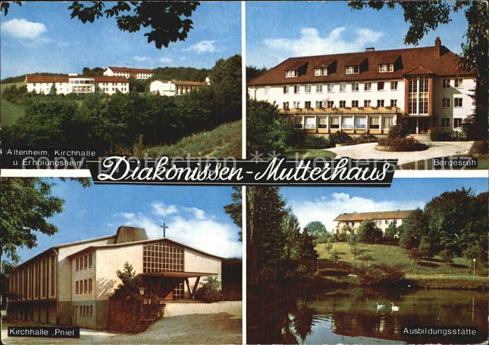 Velbert Diakonissen Mutterhaus Altenheim Bergesruh Kirchhalle Ausbildungsstaette