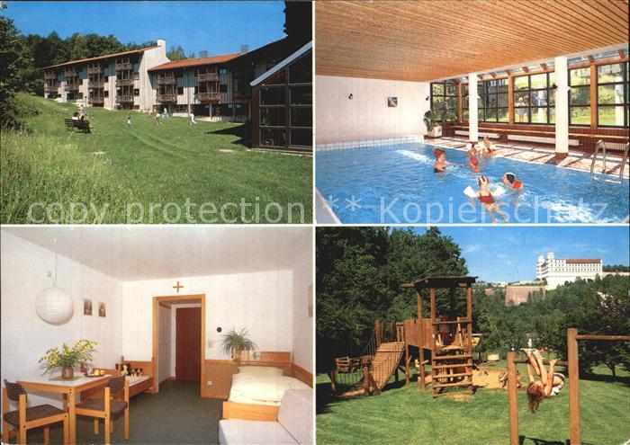 Marienstein Eichstaett Bayern Muettergenesungsheim Patienenzimmer Hallenbad Kind