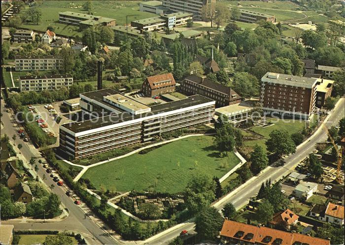 Stellingen Hamburg Ev luth Diakonissenanstalt Alten Eichen Fliegeraufnahme