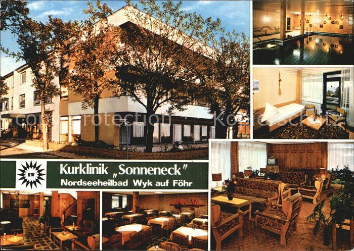 Wyk Foehr Kurklinik Sonneneck am Suedstrand Nordseeheilbad