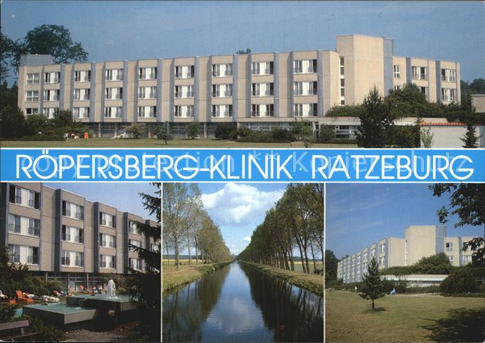 Ratzeburg Schleswig-Holstein Roepersberg Klinik Kanal