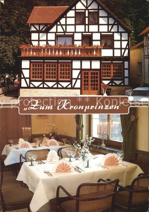 Fuhrbach Hotel Zum Kronprinzen Restaurant