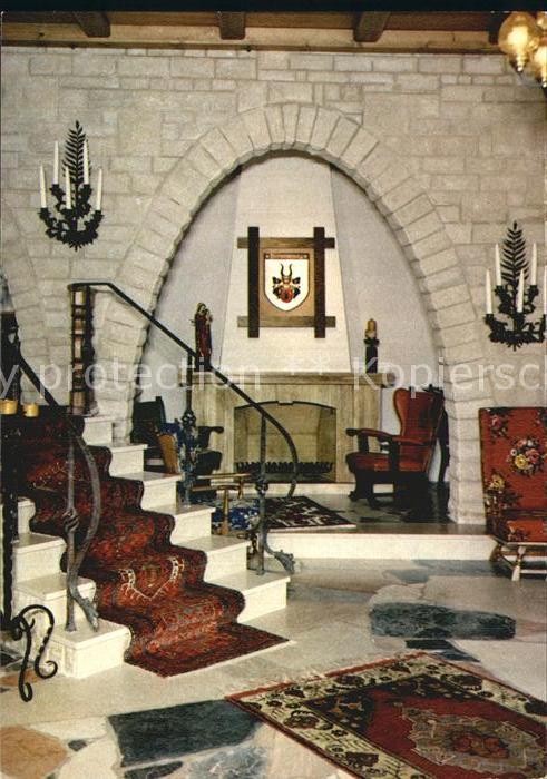 Bad Lauterberg Kneipp Kurhotel Wiesenbeker Teich Treppenaufgang Kaminzimmer