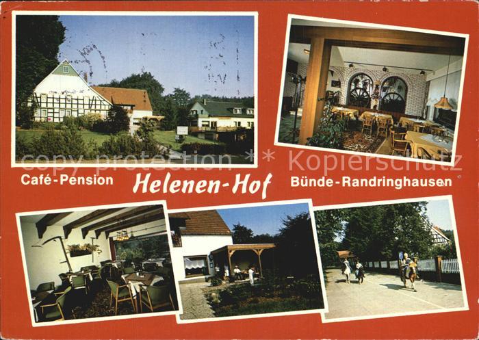 Bad Randringhausen Cafe Pension Helenen Hof Reiten
