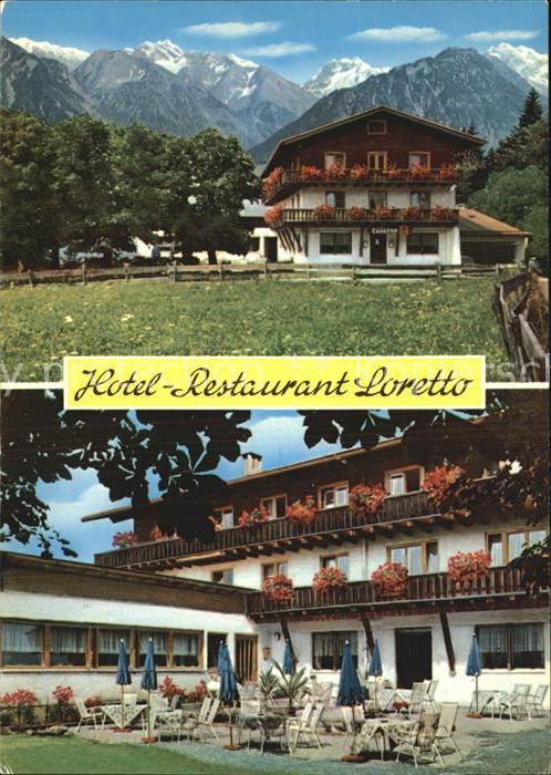 Oberstdorf Hotel Restaurant Loretto Terrasse Alpenblick