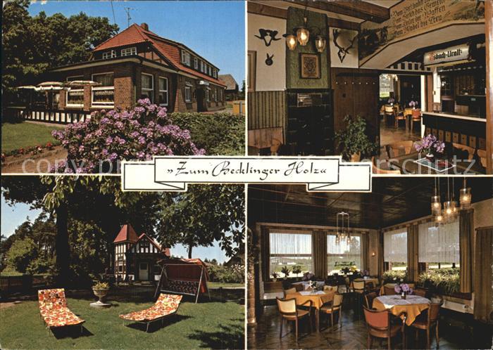 Becklingen Wietzendorf Gasthof Zum Becklinger Holz Restaurant Liegewiese